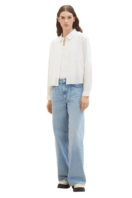 Chemisier TOM TAILOR White 6 Chemisier TOM TAILOR White – Image 4