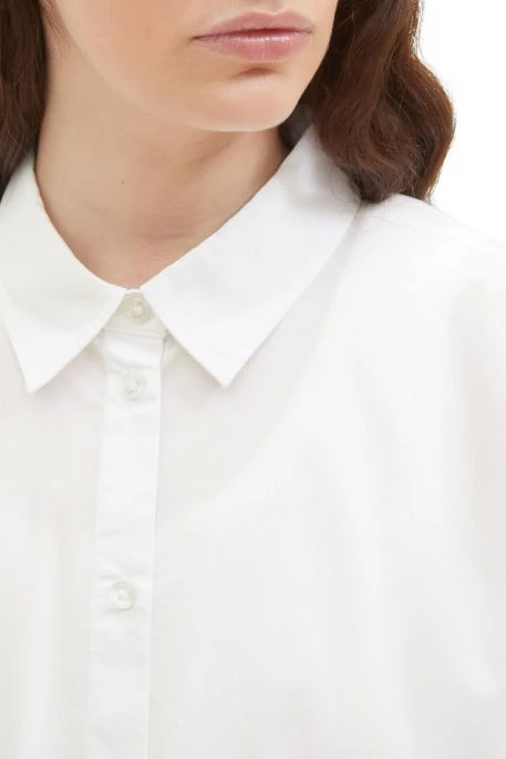 Chemisier TOM TAILOR White 4 Chemisier TOM TAILOR White – Image 2