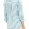 Chemise TOM TAILOR Teal Stripe -Femme Mode Vêtements Magasin tt 25324 2