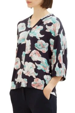 Blouse TOM TAILOR Black Flower -Femme Mode Vêtements Magasin tt 25365 1