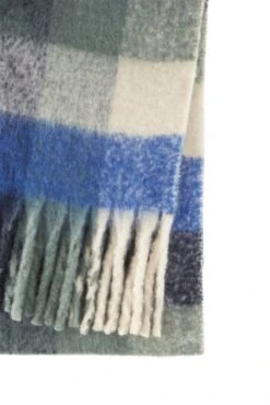 Echarpe TOM TAILOR Blue Check -Femme Mode Vêtements Magasin tt 25467 3