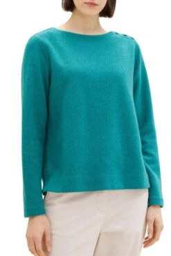 Sweat Femme TOM TAILOR Green 8 Sweat Femme TOM TAILOR Green -Femme Mode Vêtements Magasin tt 25671 1
