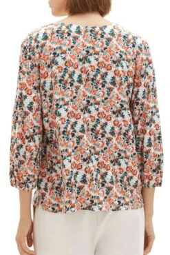 Chemisier TOM TAILOR Grey Floral 9 Chemisier TOM TAILOR Grey Floral -Femme Mode Vêtements Magasin tt 25673 2