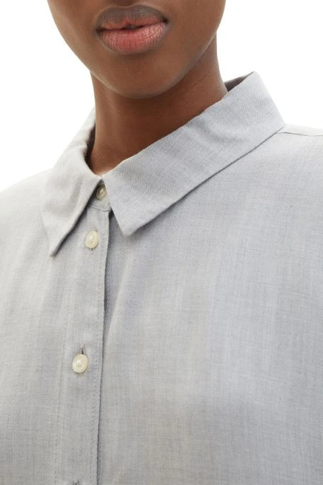 Chemise Femme TOM TAILOR Light Grey 3 Chemise Femme TOM TAILOR Light Grey