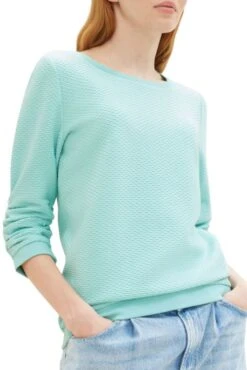 SWEAT TOM TAILOR Turquoise