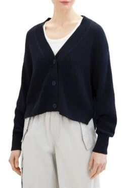 Gilet TOM TAILOR Captain Blue -Femme Mode Vêtements Magasin tt 26185 1