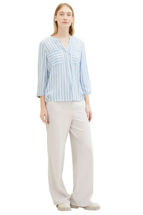 Chemise TOM TAILOR Blue Stripe 6 Chemise TOM TAILOR Blue Stripe – Image 4