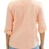 Chemisier TOM TAILOR Orange 2 Chemisier TOM TAILOR Orange -Femme Mode Vêtements Magasin tt 26386 3