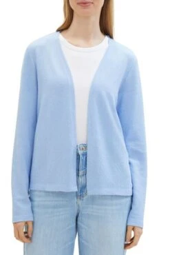 GILET TOM TAILOR Fjord Blue -Femme Mode Vêtements Magasin tt 26398 1