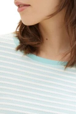 Sweat TOM TAILOR Mint Stripe -Femme Mode Vêtements Magasin tt 26409 4