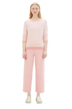 Sweat TOM TAILOR Rose Stripe -Femme Mode Vêtements Magasin tt 26413 4