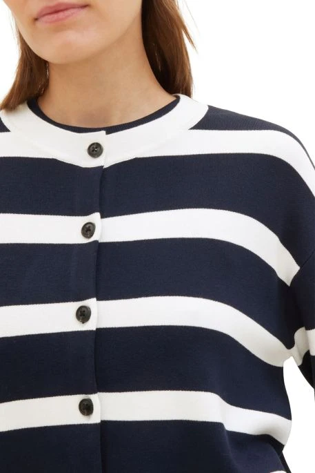 Gilet TOM TAILOR Navy Stripe 6 Gilet TOM TAILOR Navy Stripe – Image 4