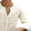 Chemise TOM TAILOR Beige Stripe -Femme Mode Vêtements Magasin tt 26740 4