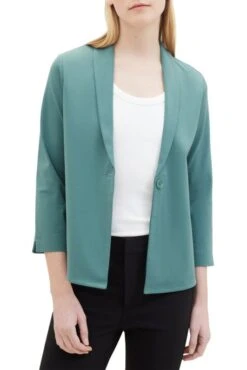 Blazer TOM TAILOR Pine Green 9 Blazer TOM TAILOR Pine Green -Femme Mode Vêtements Magasin tt 26755 1