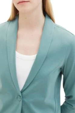 Blazer TOM TAILOR Pine Green 8 Blazer TOM TAILOR Pine Green -Femme Mode Vêtements Magasin tt 26755 4