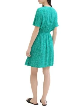 Robe TOM TAILOR Green Print 7 Robe TOM TAILOR Green Print -Femme Mode Vêtements Magasin tt 26879 2