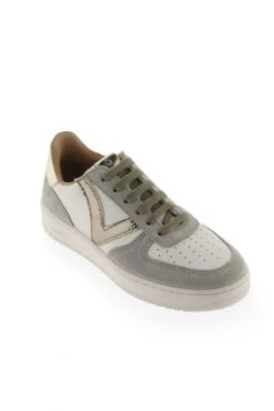 Baskets VICTORIA Madrid Metal & Split Leather Kaki 9 Baskets VICTORIA Madrid Metal & Split Leather Kaki -Femme Mode Vêtements Magasin victoria 23674 3