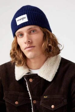 Bonnet WRANGLER Rib Beanie Blue Ribbon