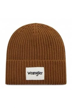 Bonnet WRANGLER Rib Beanie Nutmeg Brown -Femme Mode Vêtements Magasin wrangler 1123 21 915 1