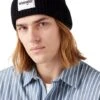 Bonnet WRANGLER Rib Beanie Black 2 Bonnet WRANGLER Rib Beanie Black -Femme Mode Vêtements Magasin wrangler 1123 21 916 1