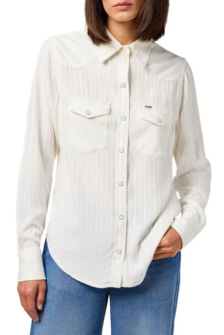 Chemise WRANGLER WESTERN White 6 Chemise WRANGLER WESTERN White – Image 4