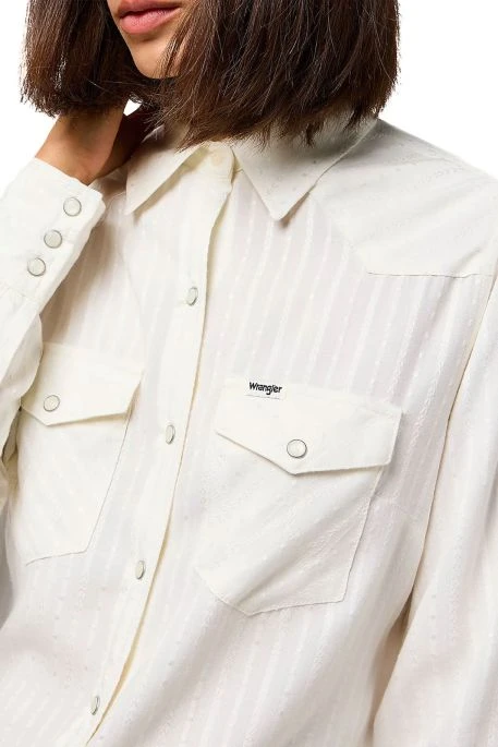 Chemise WRANGLER WESTERN White 5 Chemise WRANGLER WESTERN White – Image 3