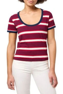 Tee Shirt WRANGLER SCOOP Red