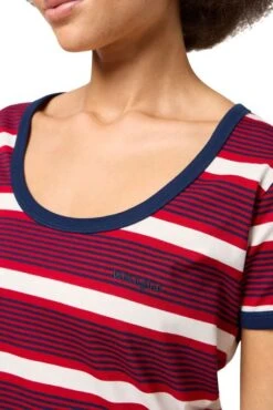 Tee Shirt WRANGLER SCOOP Red -Femme Mode Vêtements Magasin wrangler 112350311 4