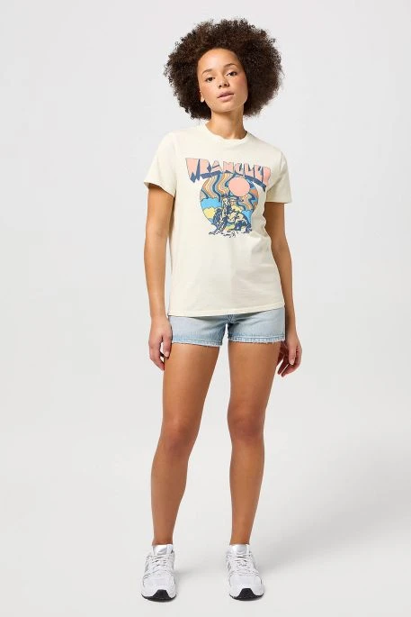 Tee Shirt WRANGLER In Vintage White 4 Tee Shirt WRANGLER In Vintage White – Image 2