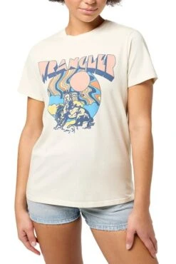 Tee Shirt WRANGLER In Vintage White 9 Tee Shirt WRANGLER In Vintage White -Femme Mode Vêtements Magasin wrangler 112352087 2