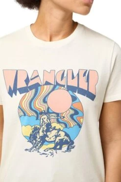 Tee Shirt WRANGLER In Vintage White