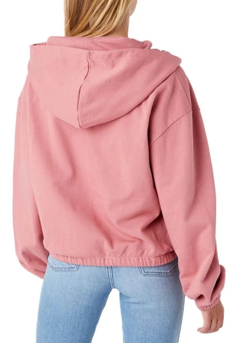 Sweat WRANGLER ZIP HOODIE Dusty Rose 4 Sweat WRANGLER ZIP HOODIE Dusty Rose – Image 2