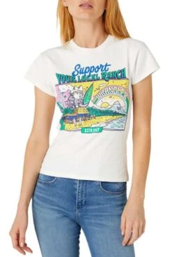 Tee Shirt WRANGLER SHRUNKEN Worn White 9 Tee Shirt WRANGLER SHRUNKEN Worn White -Femme Mode Vêtements Magasin wrangler w7fdeew02 1